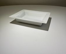 Genuine Meissen Porcelain Vide-Poche, Trinket Dish. Relief Sword Collection