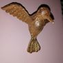 Pair of Gold Shimmering Hummingbirds Image 2