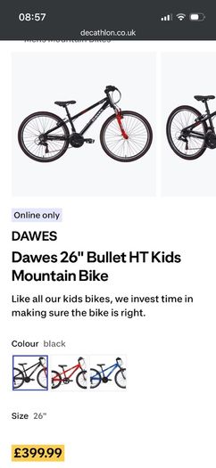 Kids bike
