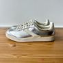 M&S silver leather sneakers, uk4, new Image 2