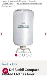 JML Dri Buddi Compact Heated Clothes Airer