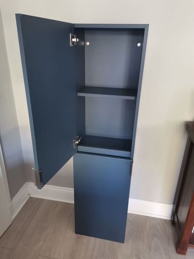 Bathroom Tallboy Twin Door Wall Unit