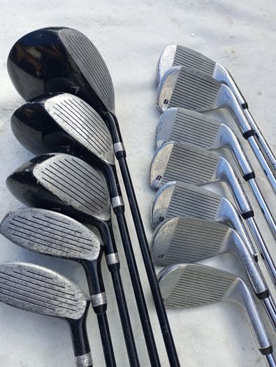 Petron ip golf clubs. Left handed clubs.