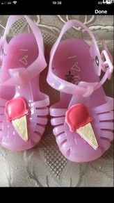 Girls new next sandals 20 size 3