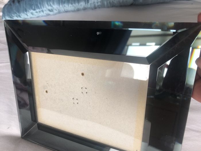 Black Glass photo Frame