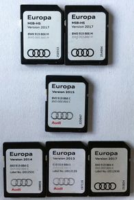 Audi A1 A3 A4 Q3 A6 Navigation SD Card
