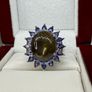 Sapphire & Tanzanite Ring Image 8