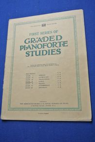 First Series Of Graded Pianoforte Studies - Royal School Of Music.sheet Music