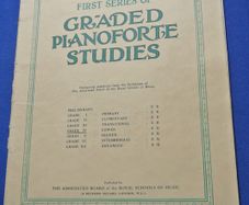 First Series Of Graded Pianoforte Studies - Royal School Of Music.sheet Music