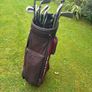 Golf Bag, Wilson Golf Clubs and Caddy Image 4