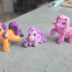 3 x Cake Toppers Mini Figures MLP G3 My Little Pony