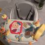 Mamas & Papas Bug 3-in-1 Baby Booster Seat & Activity Tray - Pebble Grey Image 2