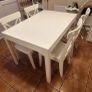 Kitchen table with four chairs Image 3
