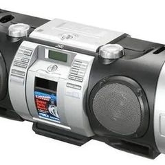 Retro BoomBlaster JVC RV-NB50 Kaboom with USB & iPod Dock
