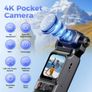 Mini Vlogging Camera, 4K Stabilizer Gimble Image 6