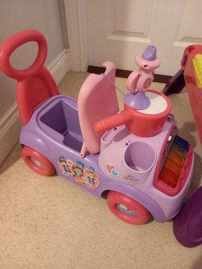 Toddler Walker, Ride On and Brick Table