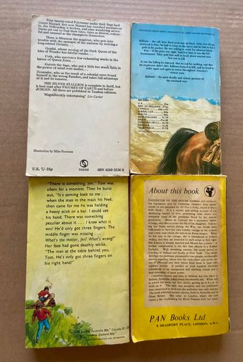Vintage Paperback Books Bundle of 4 Books 1956-1975