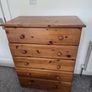 Bedroom Furniture - Double Bed, Double Mattress, Wardrobe, Chest of Drawers Image 6