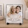 Personalised Photo Slate Mothers Day Gift for Mum Image 2