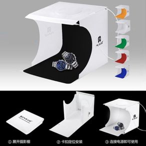 LED Portable Photography Box with Backgrounds