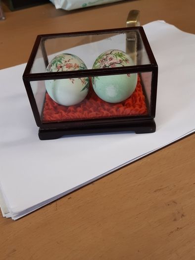 Eggs handpainted