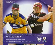 2009 Galway v Clare - GAA U21 Hurling Championship Semi-Final Programme