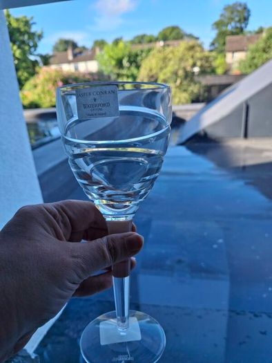 Jasper Conran Waterford Crystal Aura White Wine Glasses x 2