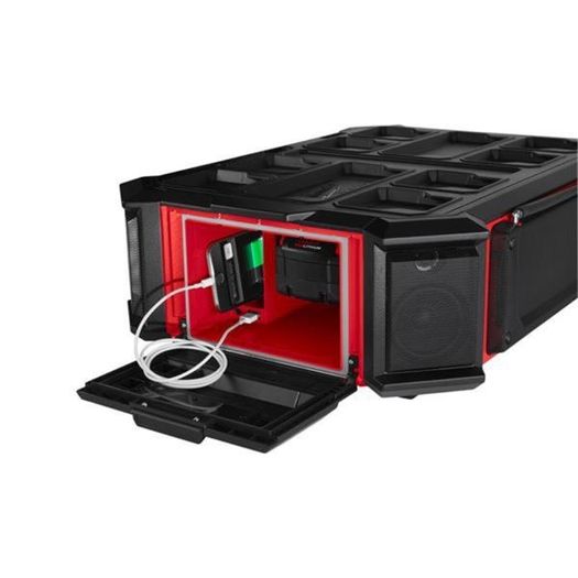 Milwaukee M18PRCDAB+0 M18 PACKOUT Radio Charger (Bare Unit)