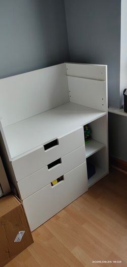 Ikea desk or changing station with drawers