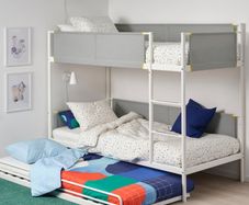 Bunk bed with underbed