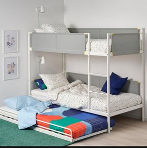 Bunk bed with underbed