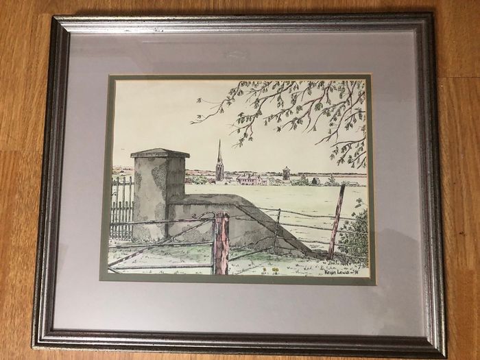 Wexford artist Kevin Lewis 1991