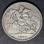 Great Britain 1893 Silver Crown Coin Image 3