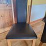 Extendable Dining Table and Six Chairs Image 4