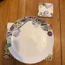 Monsoon Home by Denby Paisley collection plates + Matching Placemats & Coasters Image 5