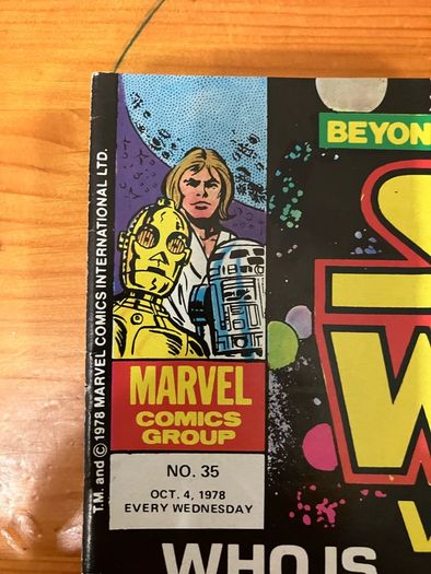 Comic: 'Star Wars Weekly' no. 35 / 1978