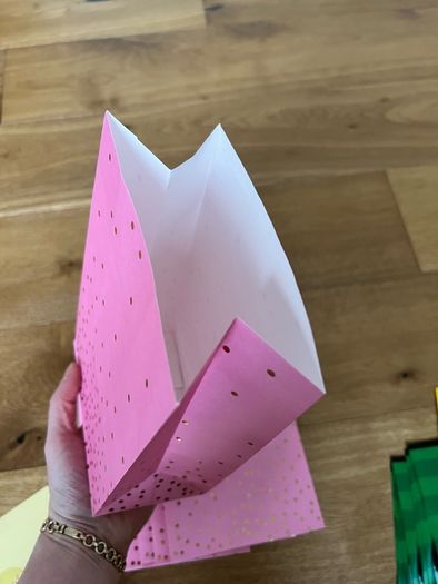 Unused - Birthday Thank You Bags and Stickers (11 piece)