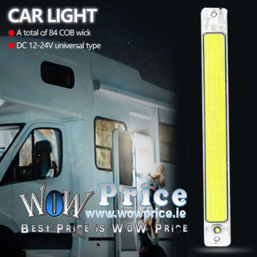 4652 LED 84 10W Light Bar White Tube For Van Lorry Truck RV for Camper Boat