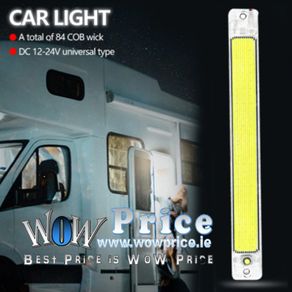 4652 LED 84 10W Light Bar White Tube For Van Lorry Truck RV for Camper Boat