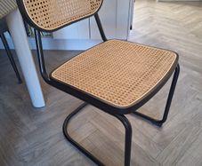 2 x MADE.COM dining chairs in black from NEXT rrp 596 euro