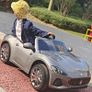 Maserati Children's Ride-on Toy Car- Gray Colour Image 3