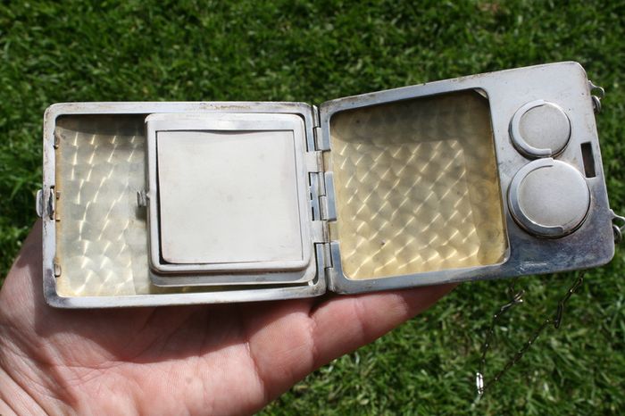 Antique sterling silver wallet