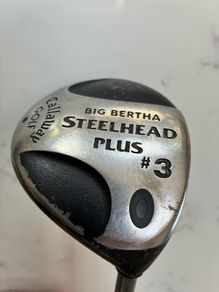 Callaway "Big Bertha" 3 Steelhead Plus metal wood