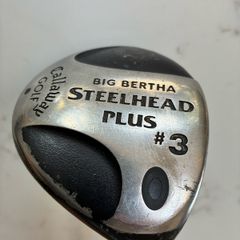 Callaway "Big Bertha" 3 Steelhead Plus metal wood