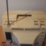 Retro -  12" B&W UHF Hinari portable TV from 80s. Image 3
