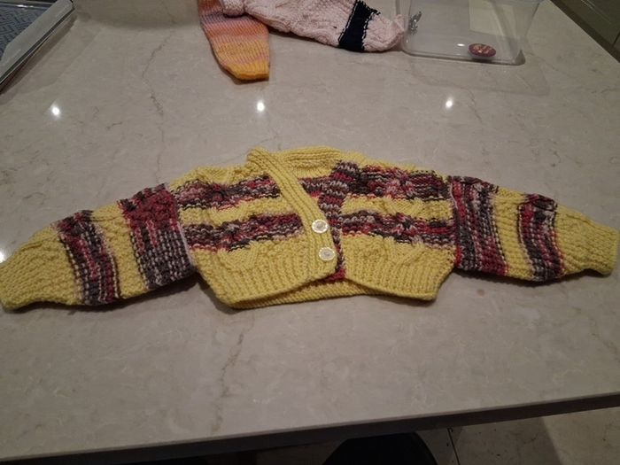 Newborn baby cardigan