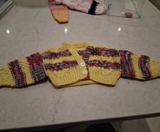 Newborn baby cardigan