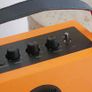 Orange Luxury Bluetooth Speaker with Fabric Cover Image 2
