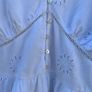 white cotton dress size M Image 2