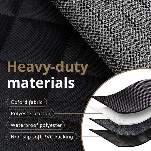 3-in-1 Waterproof Dog Car Seat Cover Hammock